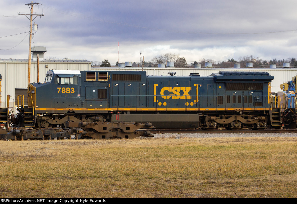 CSX C40-8W #7883